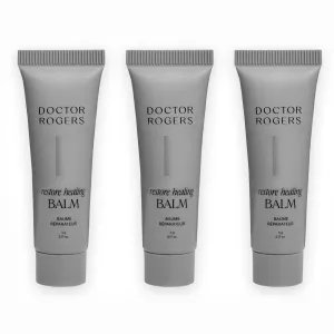 Doctor Rogers Restore Healing Balm. Multi-Purpose Healing Ointment & Moisturizing Eczema Relief Gel, Protects & Soothes Injured, Sensitive & Dry Skin, 5 gram Tube (Pack of 3)