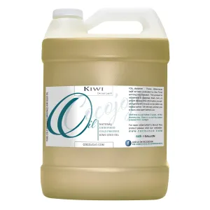 Dr Joe Lab Kiwi Seed Oil 128 oz Pure Natural Cold Pressed Unrefined Extra Virgin Kiwi Oil 1 Gallon - for Hair Skin Body Nail and Beard - Moisturizing, Soothing, Hydrating, & Nourishing