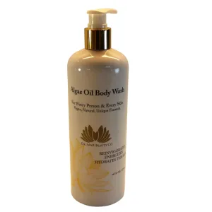 Dr. NAR Beauty Algae Oil Body Wash – Moisturizing, Hydrating & Nourishing Cleanser for Sensitive & Dry Skin – Suitable for Men, Women & Children – Non-Foaming, Vegan & Cruelty-Free – 16 oz Pump
