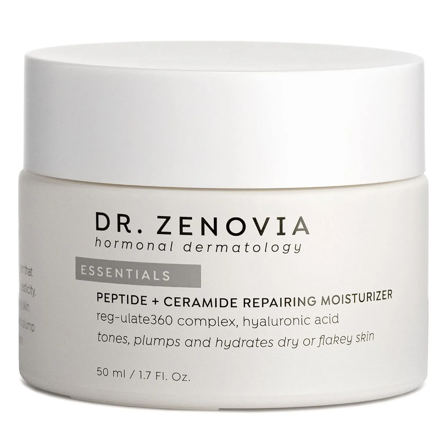 Dr. Zenovia Hormonal Dermatology Peptide   Ceramide Repairing Moisturizer - Moisturizing Face Cream With Hyaluronic Acid - Face Moisturizer for Women