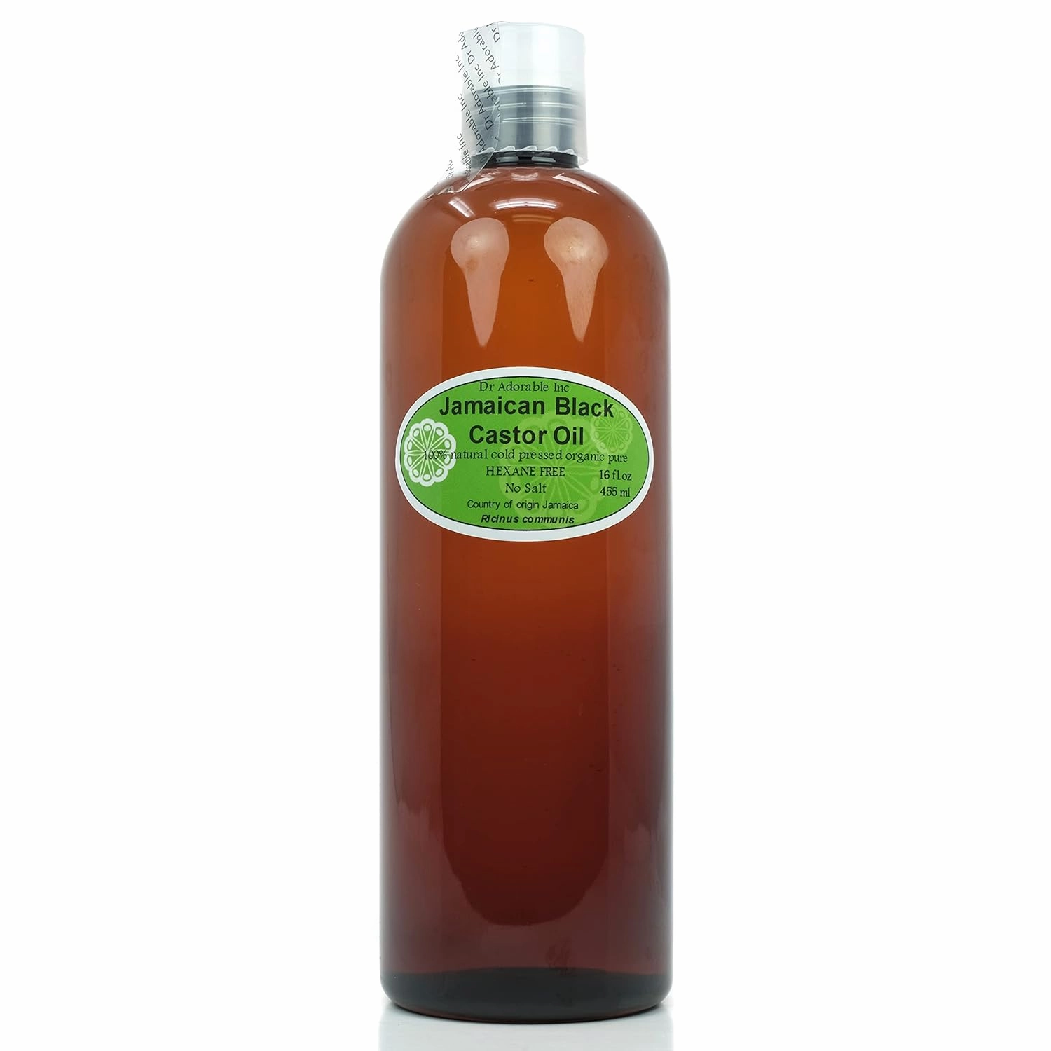 Dr Adorable - 16 oz - Jamaican Black Castor Oil - Pure Natural Organic Strengthen Grow & Restore Hair Care
