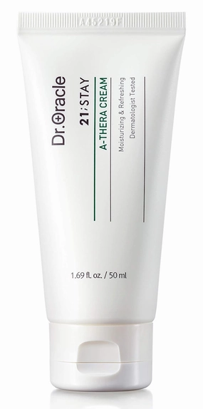 DR. ORACLE 21 Stay A-Thera Cream Gel – Acne Gel Moisturizer with Tea Tree & Centella for Oily, Sensitive Skin, Non-Comedogenic, Lightweight, Oil-Free Korean Face Cream, Dermatologist Tested 1.69 fl.oz