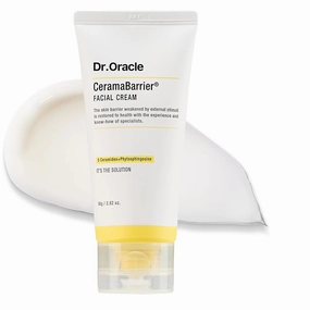 DR.ORACLE CeramaBarrier Facial Cream - Ceramide Moisturizer, Ceramide Moisturizer Cream, face moisturizer for dry sensitive skin, (2.82 OZ) Dermatologist Tested