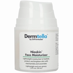 DrFormulas Niacinamide Moisturizer for Acne Prone Skin with Hyaluronic Acid, Vitamin C, Aloe Vera, 1 FL Oz
