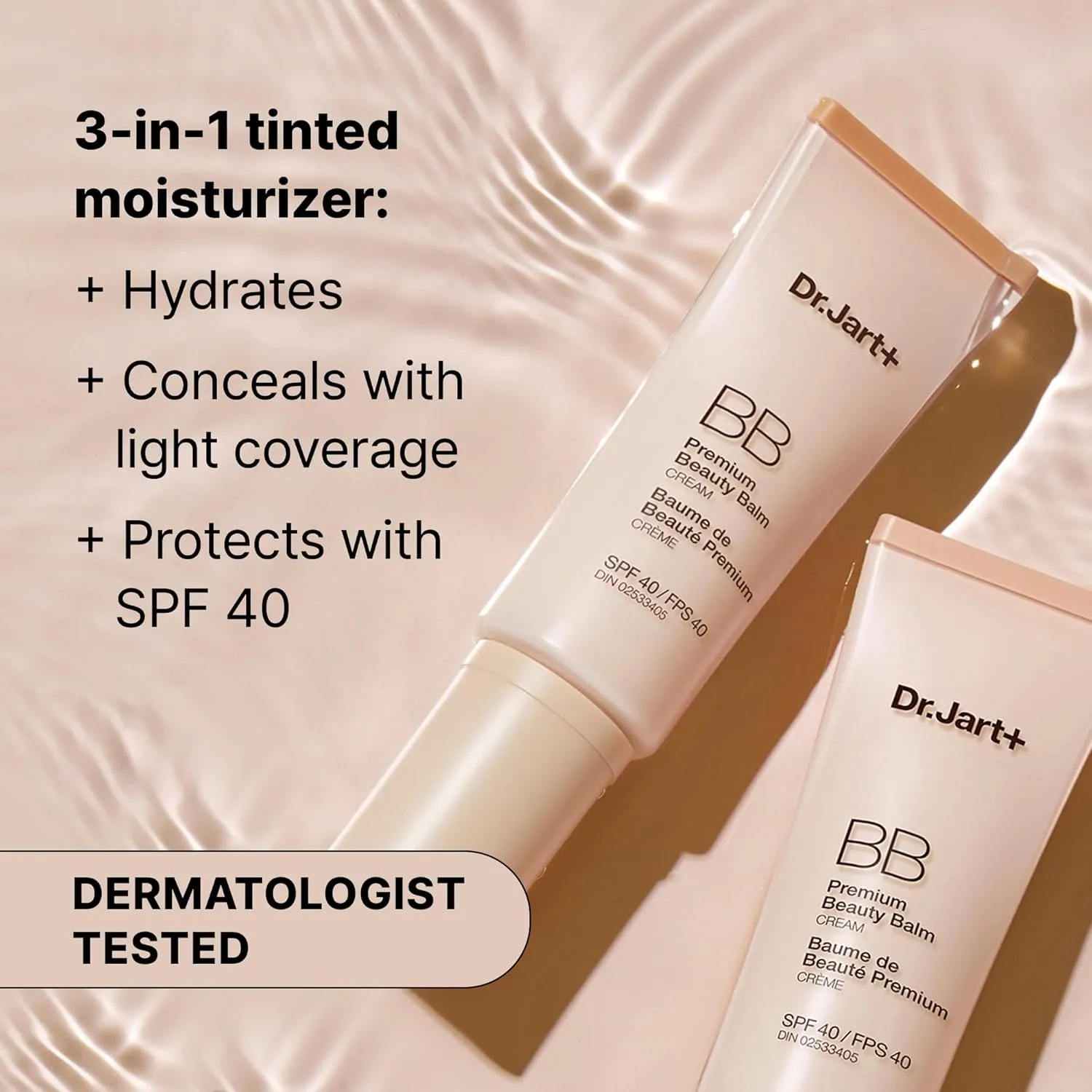 Dr.Jart  Premium BB Tinted Moisturizer with SPF 40 and Niacinamide | bb cream | Korean Skin Care