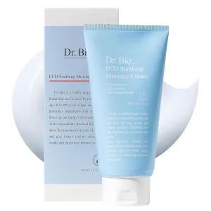 Eco Soothing Moisture Cream, Moisturizer with Probiotics for Sensitive Skin & Dry Skin, Hydration and Soothing Relief for Face and Body, Cooling Immediately, Lightweight, Korean Skin Care