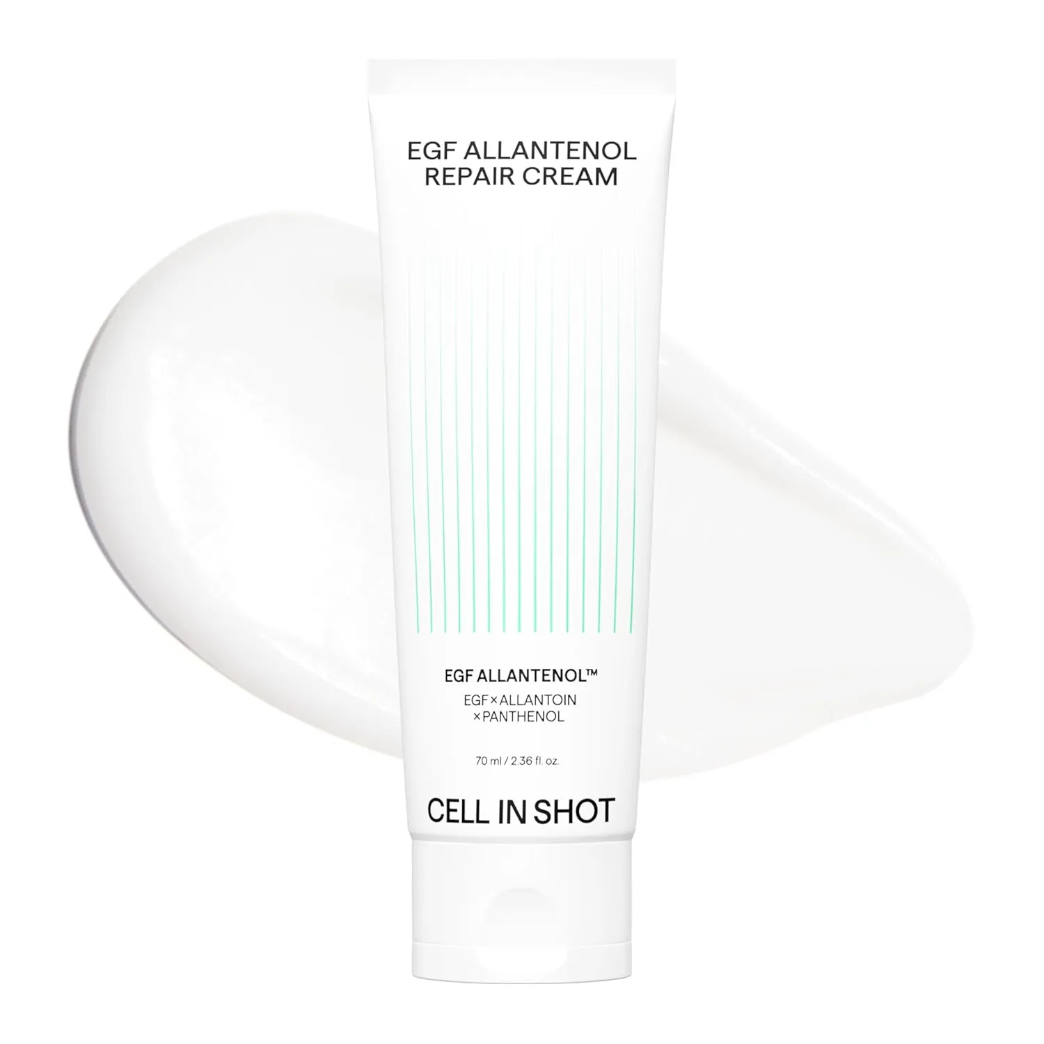 EGF Allantenol Barrier Repair Cream – Facial Moisturizer for Hydration and Skin Barrier Strengthening - Korean Skin Care, 2.36 fl.oz (70 ml)