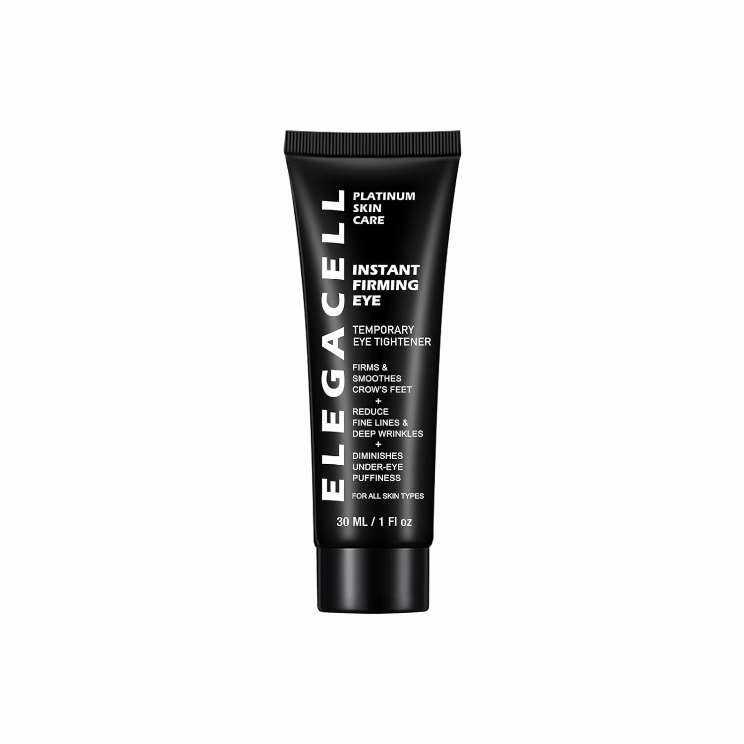 Elegacell Temporary Eye Tightener Cream Instant Firm Eye - Smooth the Look of Fine Lines, 1 Fl oz / 30ml