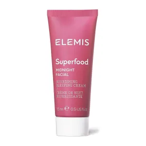 ELEMIS Superfood Midnight Facial, Moisturizer Face Cream, Hydrating Face Moisturizer for Dry Skin, Firming Facial Cream, Camu Camu & Vitamin C Cream