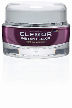 Elemor - Instant Elixir - Night Cream - Help treat and protect your skin while you sleep - Anti Aging moisturizer delivers powerful actives while moisturizing the skin with advanced ingredients