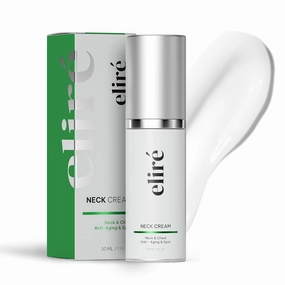 Eliré Neck Firming Cream – Advanced Anti-Aging Moisturizer for Sagging Skin, Wrinkles & Crepey Neck - Daily Lifting & Tightening Formula for a Youthful Décolleté From Home -40ml