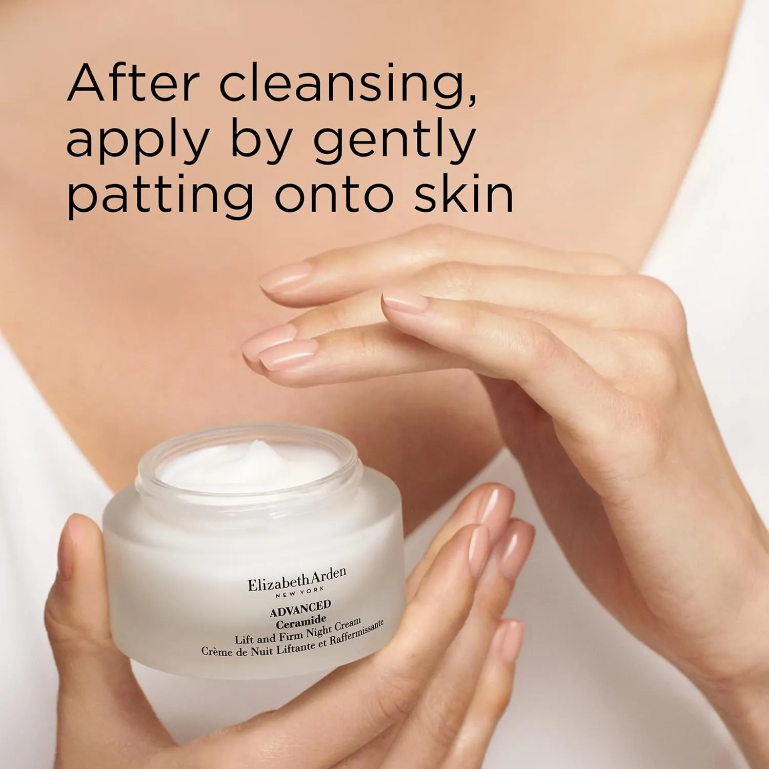 Elizabeth Arden Advanced Ceramide Lift and Firm Face Cream, Hydrating Moisturizer for Day or Night, Infused with Peptides, 1.7 fl oz