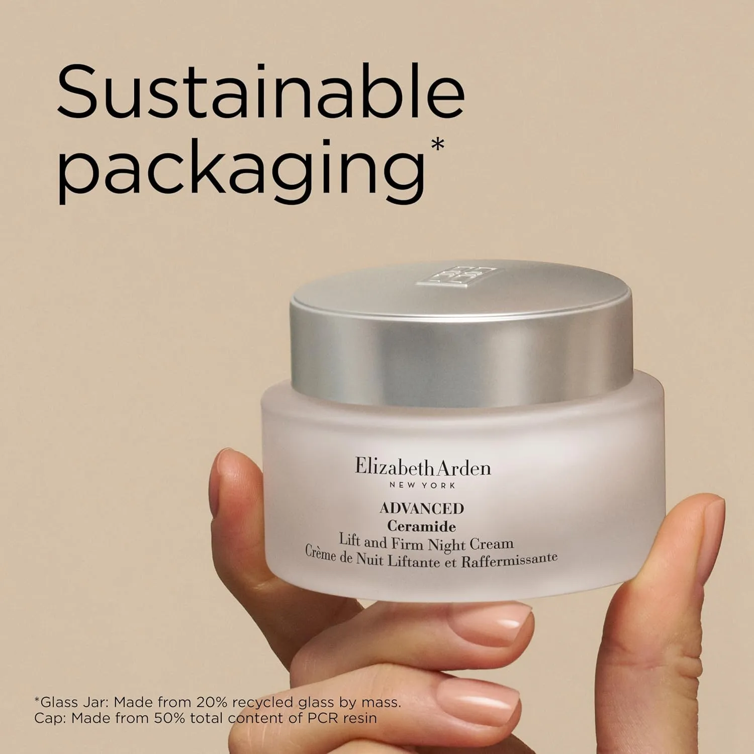 Elizabeth Arden Advanced Ceramide Lift and Firm Face Cream, Hydrating Moisturizer for Day or Night, Infused with Peptides, 1.7 fl oz