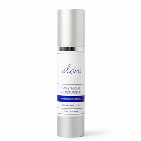 Elon Daily Facial Moisturizer for Women - Hyaluronic Acid Moisturizer w/Coconut Oil & Jojoba Oil – Reduce Signs of Fine Lines & Wrinkles - Suitable for All Skin Types (1.7 Oz)