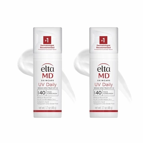 EltaMD UV Daily SPF 40 Face Sunscreen Moisturizer with Zinc Oxide, Daily Face Moisturizer with SPF, Sunscreen, 1.7 oz Pump