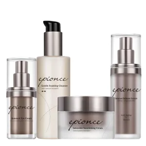 Epionce 4-Step Anti-Aging Routine with Cleanser, Serum, Moisturizer, & Eye Cream