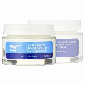 Equate Beauty Collagen Moisturizer Day/Night Cream, Reduce Wrinkles, Face Cream 1.7 oz (Pack of 1)