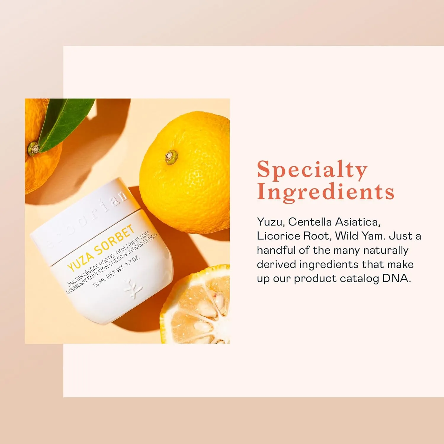 Erborian Vitamin C Face Cream, Yuza Sorbet - Day Cream That Hydrates, Boosts Radiance, & Soothes Dehydrated Skin - Facial Moisturizing with Vitamin C