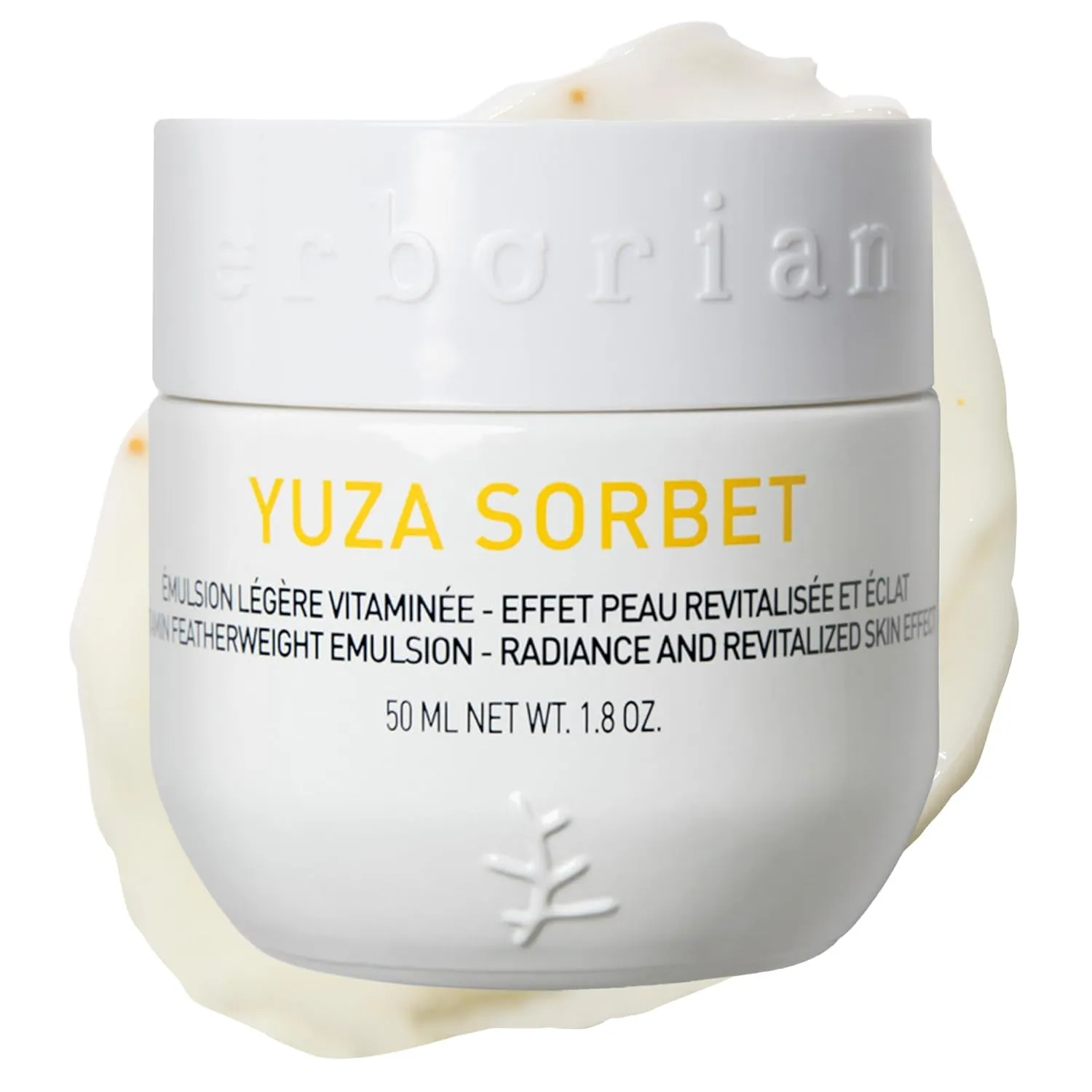 Erborian Vitamin C Face Cream, Yuza Sorbet - Day Cream That Hydrates, Boosts Radiance, & Soothes Dehydrated Skin - Facial Moisturizing with Vitamin C