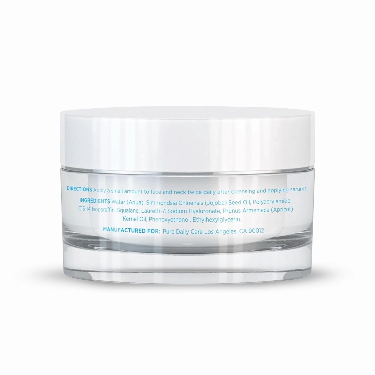 Essential Hyaluronic Moisturizer (1.66 Oz) - Hydrating Silicone-Free Daily Clean Beauty Face Cream for All Skin Types