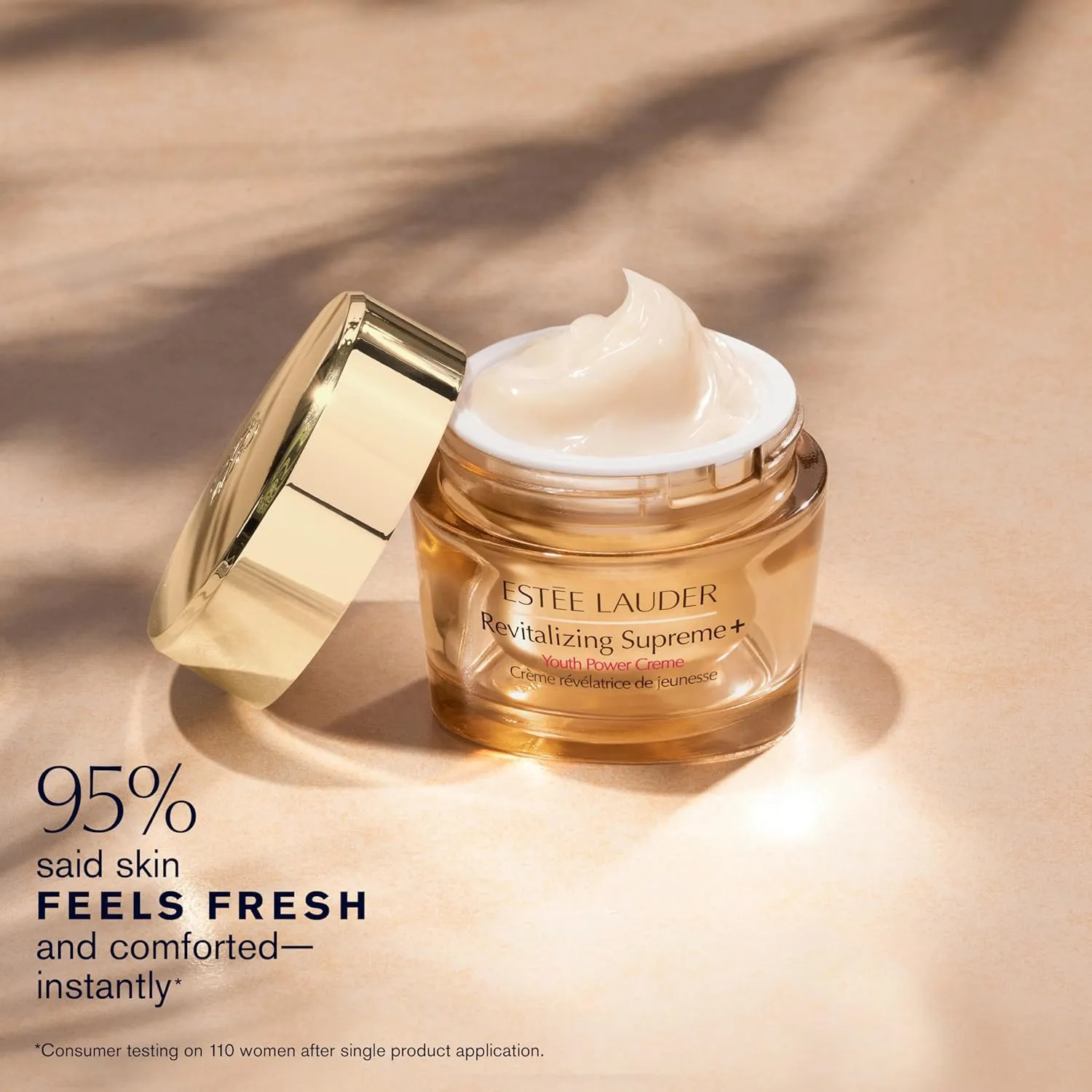 Estée Lauder Revitalizing Supreme  Youth Power Cream Moisturizer with Hyaluronic Acid & Peptides | Anti-Aging