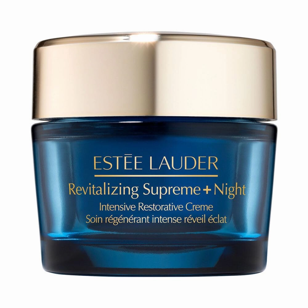 Estée Lauder Revitalizing Supreme  Night Intensive Restorative Anti-Aging Cream Moisturizer with Hyaluronic Acid, 1.7 Ounce