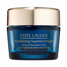 Estée Lauder Revitalizing Supreme  Night Intensive Restorative Anti-Aging Cream Moisturizer with Hyaluronic Acid, 1.7 Ounce