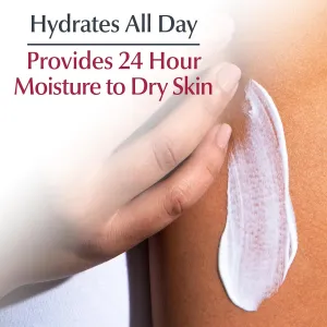 Eucerin Daily Hydration Broad Spectrum SPF 30 Sunscreen Body Cream for Dry Skin, 8 Oz Tube (Pack of 2)