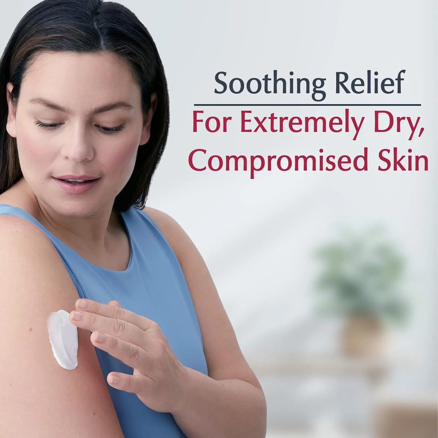 Eucerin Original Healing Cream - Fragrance Free, Rich Lotion for Extremely Dry Skin - 2 Ounce (Pack of 6)