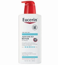 Eucerin Advanced Repair Body Cream for Very Dry Skin, Fragrance Free Daily Body Moisturizer, 16 Oz Jar
