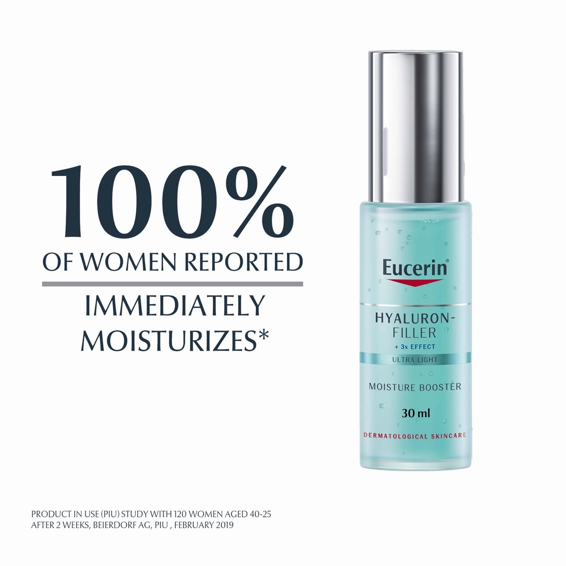 Eucerin Hyaluron Filler Anti-Aging Moisture Booster Face Gel Moisturizer 30ml