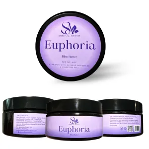 Euphoria Body Butter for Women – Hydrating Moisturizer with Shea Butter, Cocoa Butter, Mango Butter & Essential Oils – Nourishing Cream for Dry Skin, Soft & Glowing Skin Care