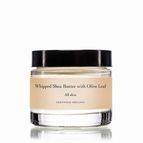 evanhealy Whipped Shea Butter with Olive Leaf | Natural Body Moisturizer for Dry & Sensitive Skin | Shea Butter Raw Organic & Coconut Oil for Skin