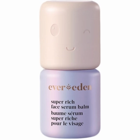 Evereden Super Rich Hydrating Face Serum Balm: Clean & Vegan, Soothing & Nourishing Moisturizer Stick for Harsh, Cold Climates - With Syberian Chaga, Ceramides, & Seaberry Seed Oil