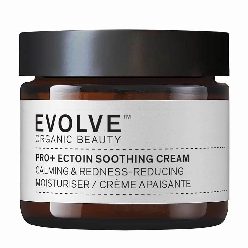 Evolve Organic Beauty - Pro  Ectoin Soothing Cream | Soothe, Protect, Restore | Chaga Mushroom, Camellia Oil | Small Batch, Vegan Clean Beauty (2 oz | 60 ml) Package May Vary