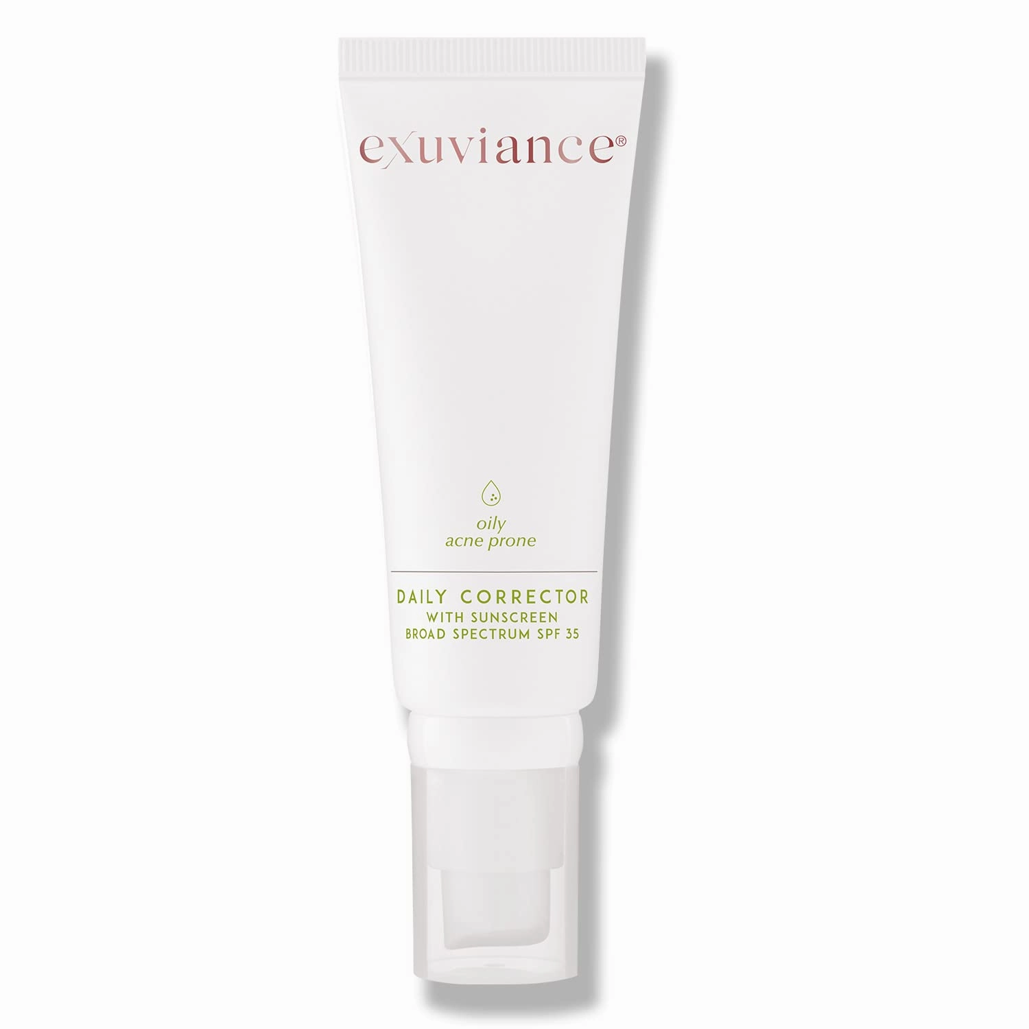 EXUVIANCE Daily Corrector with Sunscreen Broad Spectrum SPF 35, Dark Spot Minimizer & Face Moisturizer, Non-Comedogenic, Non-Acnegenic. Fragrance-Free, Oil-Free, 40 g.
