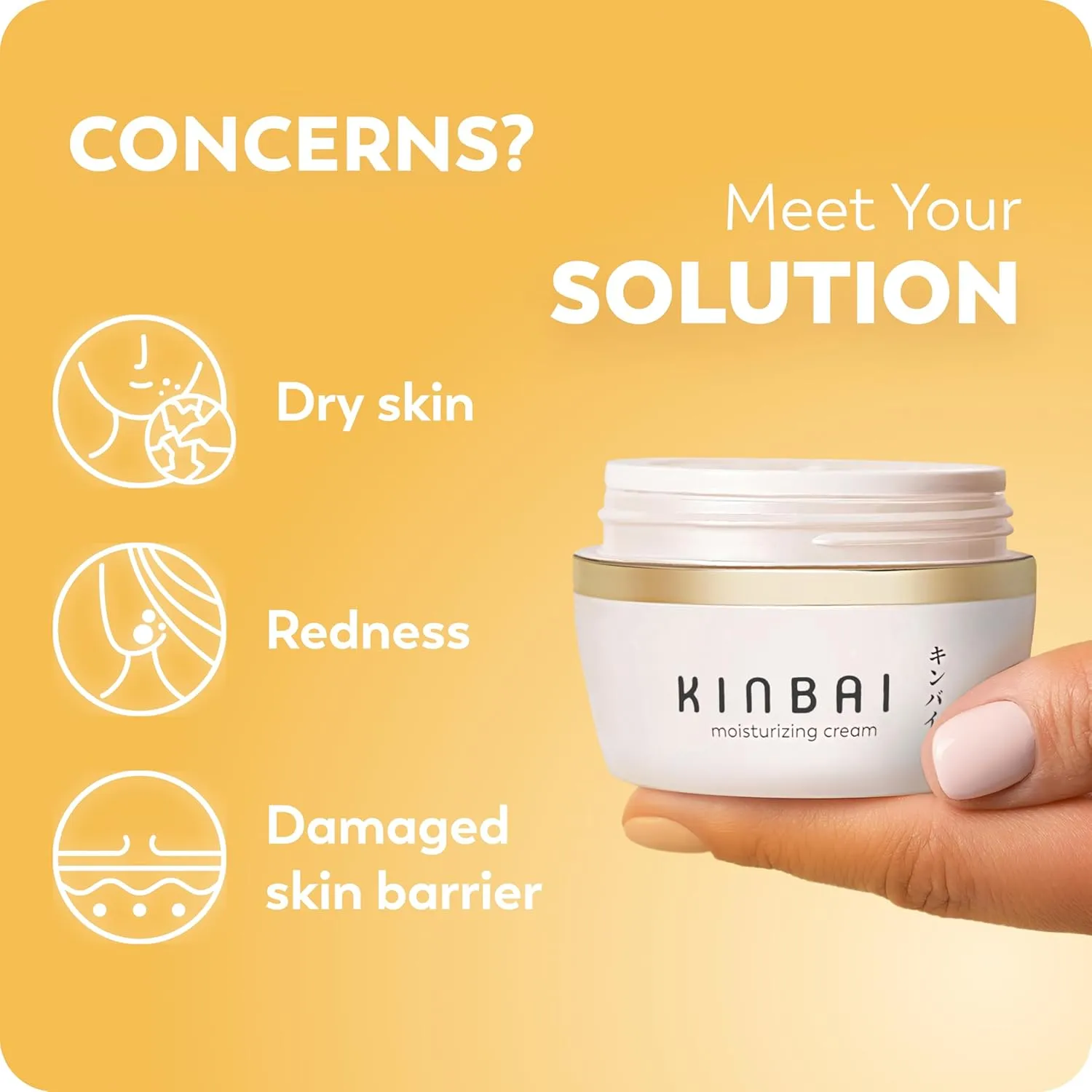 Face Cream Moisturizer for Women, Facial Lotion for Dry Skin, Hydrating Face Moisturizer, Moisturizing Collagen Peptide Cream, Fragrance Free, Japanese Skin Care, Made in Japan, 1.7 Fl.Oz