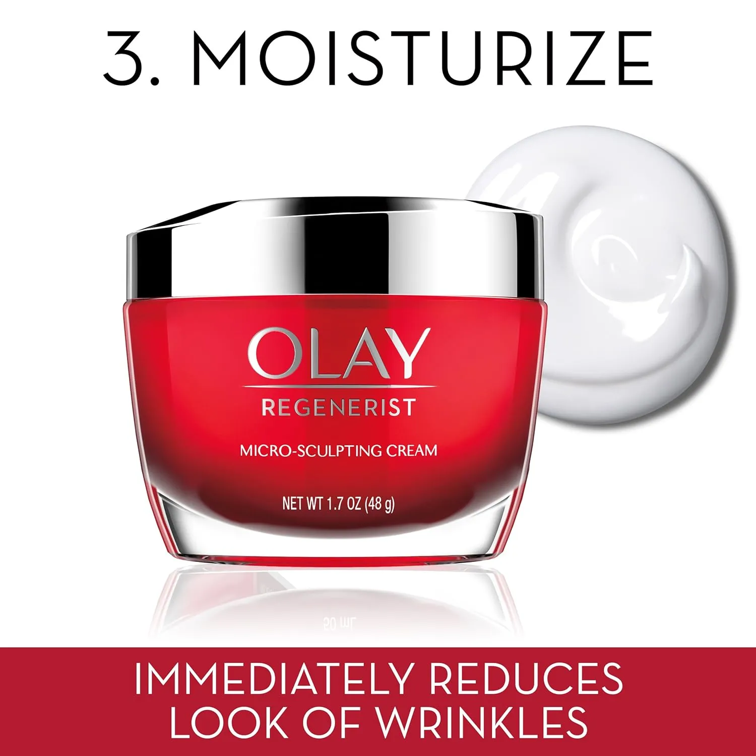 Face Wash by Olay Anti-Aging Skincare Kit with Regenerist Cleanser, Moisturizer & Eye Cream