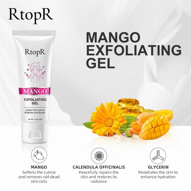 Face Exfoliating Cream Skin Care Whitening Moisturizer Repair Facial Scrub Cleaner Acne Blackhead Treatment Remove Face Cream