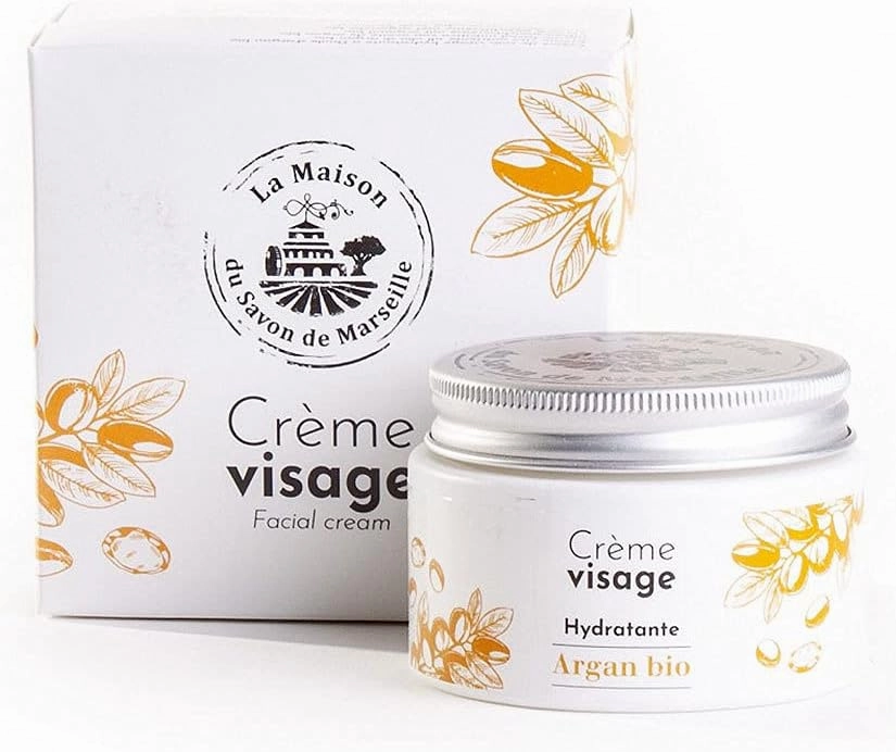 Face Moisturizer Day Cream with Organic Ingredients (Argan Oil)