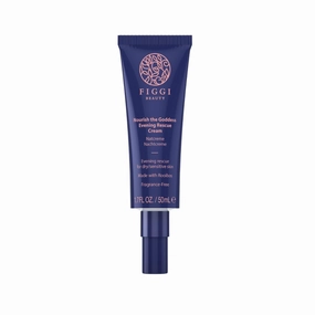 Face Moisturizer Evening Cream 50ml | Nourish the Goddess Night Cream for Face | Face Cream Formulated for Anxious & Sensitive Skin | Vegan & Cruelty Free |