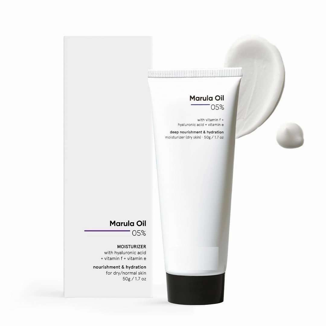 Face Moisturizer with Hyaluronic Acid, Vitamin F and E, Deep Nourishment for Dry Skin, 1.7 oz