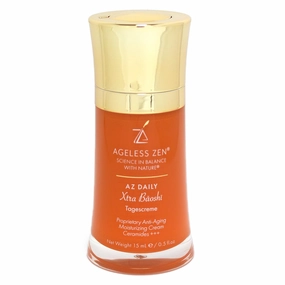 Face Moisturizing Cream - (0.5) FL OZ - With Ceramide Moisturizer (B3) & Vitamin C & E - Antioxidants - Natural Flavonoids Cream with hydrating face moisturizer, Anti-Aging & Anti-Wrinkle