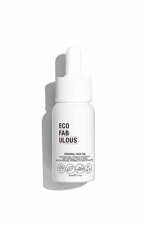 Face Oil - Original Face Oil for All Skin Types, Hydrate and Balance Skin, Squalane, Vitamin E, Rosehip Oil, Fast-Absorbing, Clean   Recyclable   Vegan, 30 mL/1 Fl Oz