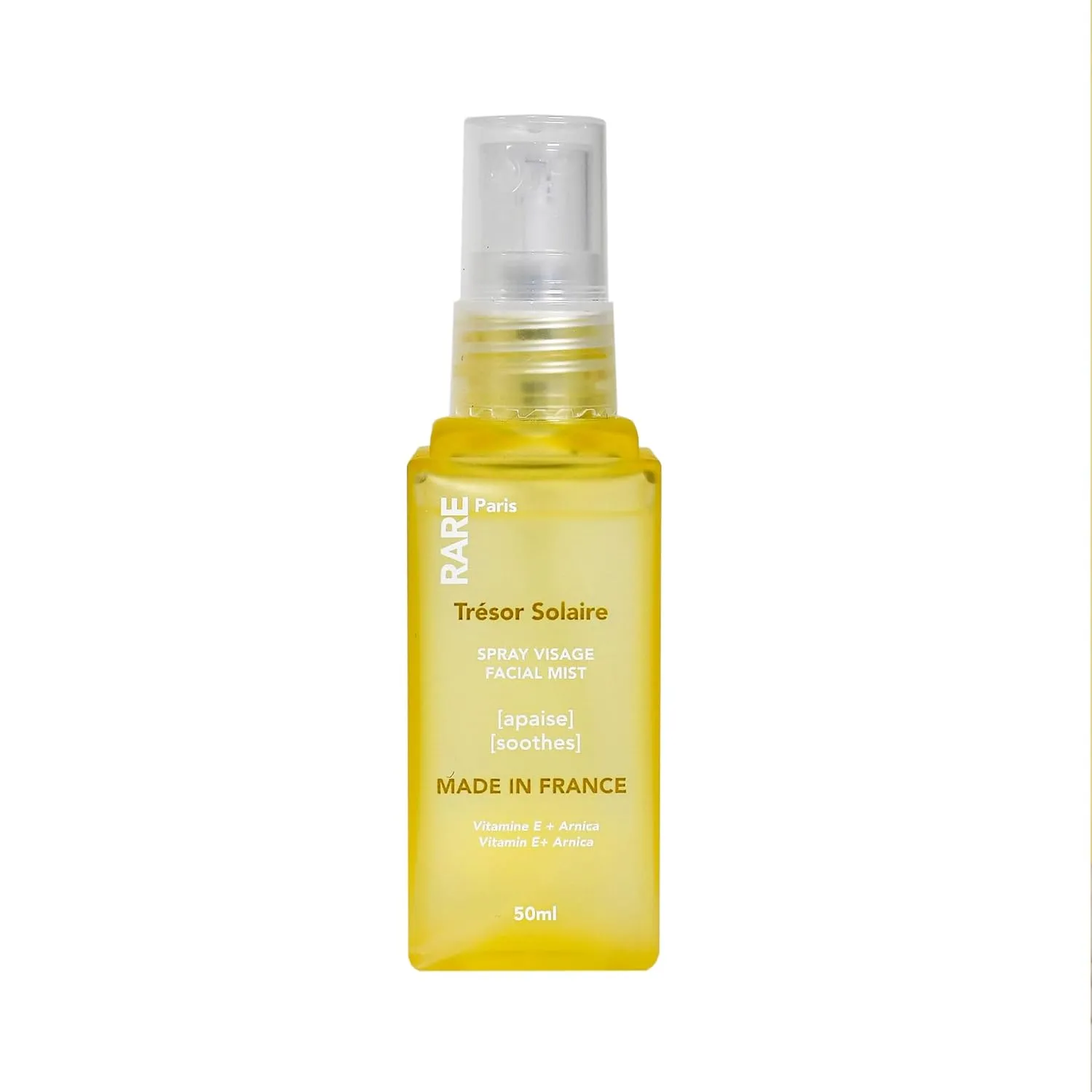Facial mist - Made in France - Natural Ingredients. (Small, Tresor Yellow)