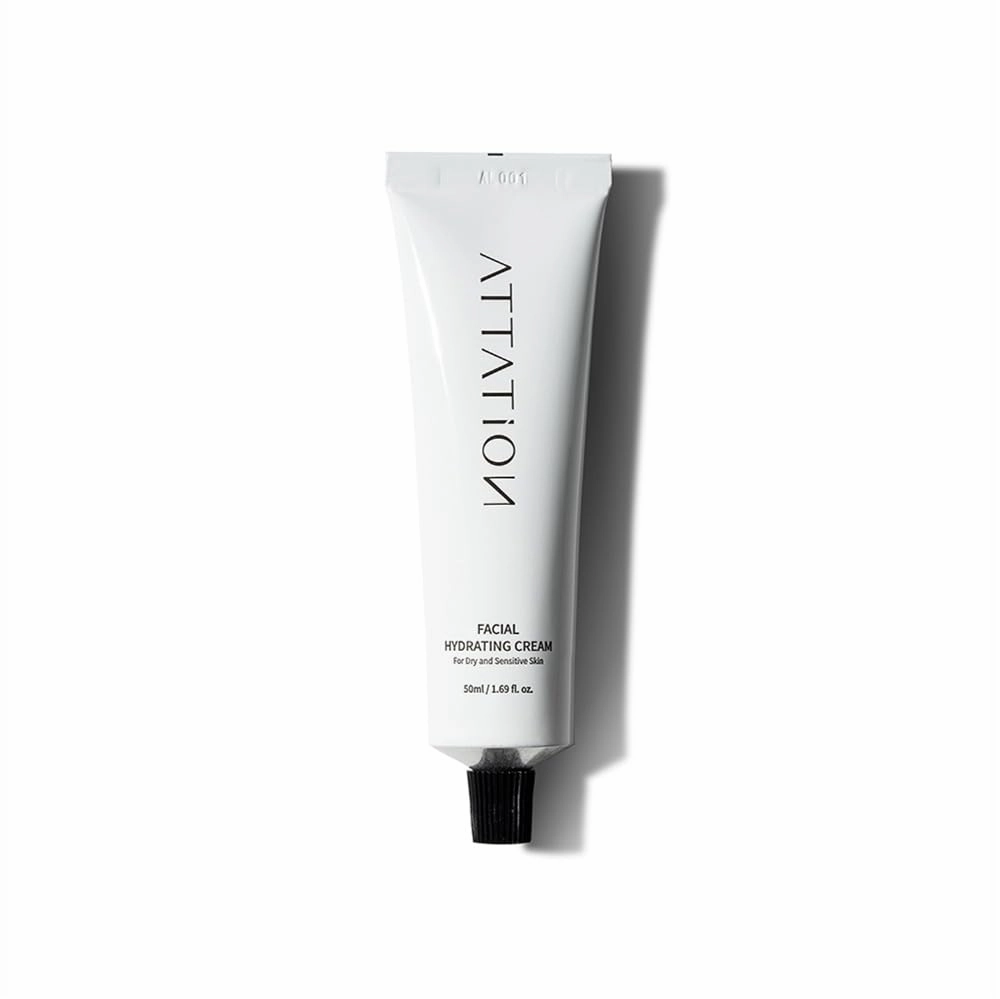 Facial Hydrating Cream,Face Moisturizer 50m, Silicon Free Moisturizer For Dry Skin, Formulated with Niacinamide Panthenol Adenocin, Vegan Formula