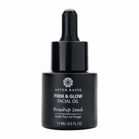 Facial Oil - Anti Aging Rosehip Seed, Pomegranate Face Oil - Hydrating, Firming Face Oils for Dry Skin - Fast Absorbing Daily Serum - Travel Friendly Moisturizer - 0.5 Oz