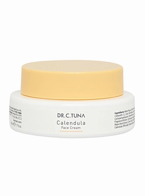 FARMASi DR. C. TUNA Calendula Oil Face Cream, Deep Hydration & Soothing Moisturizer for Sensitive Skin, 1.7 fl.oz / 50 ml