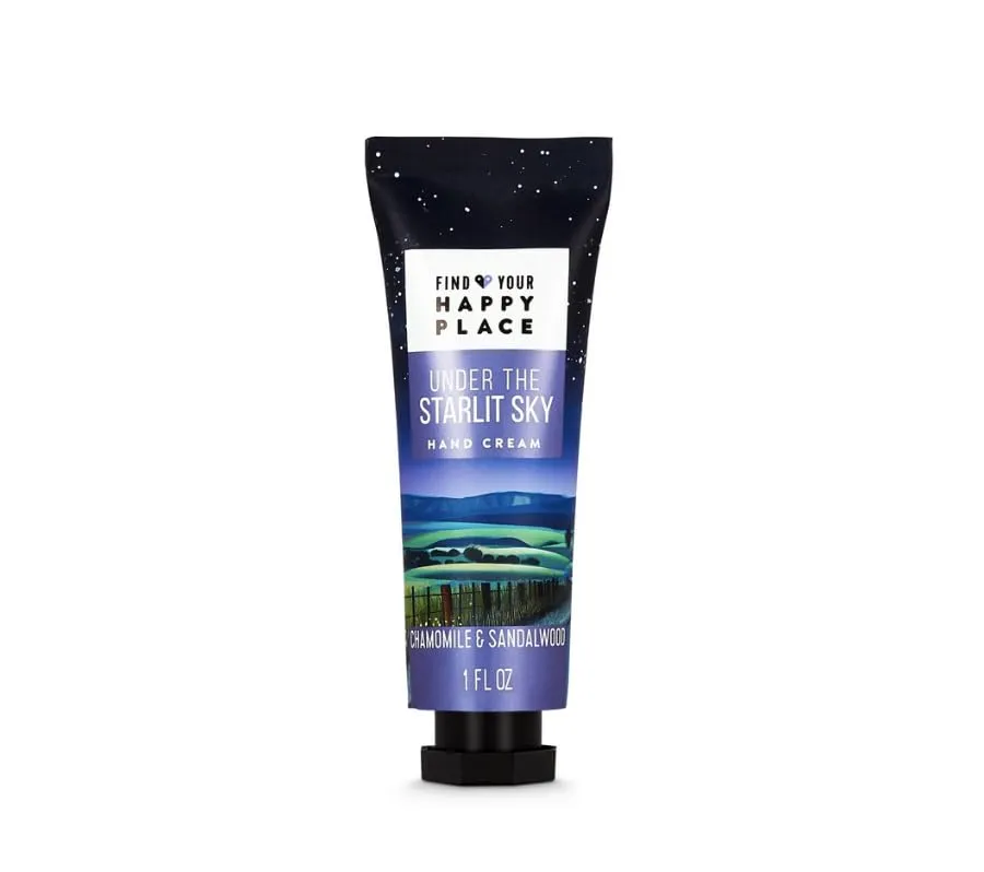 Find Your Happy Place Hand Cream Under the Starlit Sky Chamomile and Sandalwood Hand Cream, 1 fl. oz.