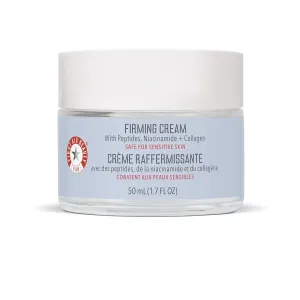 First Aid Beauty Firming Collagen Cream with Collagen, Peptides and Niacinamide – Day   Night Anti-Aging Face Moisturizer – 1.7 fl oz
